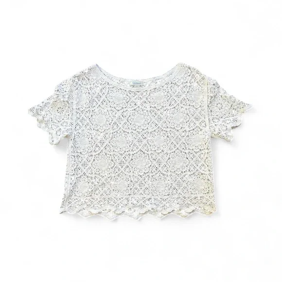 Sundance Ivory Lace Knit Top - Picture 3 of 5